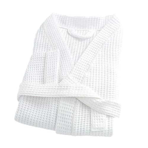 Linandelle Peignoirs Et Chaussons De Bain Peignoir Nid D'abeille En Coton Blanc 3xl 3 Linandelle Peignoirs Et Chaussons De Bain Peignoir Nid D'abeille En Coton Blanc 3xl