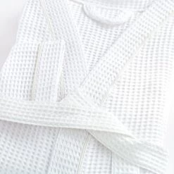 Linandelle Peignoirs Et Chaussons De Bain Peignoir Nid D'abeille En Coton Blanc 3xl 10 Linandelle Peignoirs Et Chaussons De Bain Peignoir Nid D'abeille En Coton Blanc 3xl -Gants de toilette Soldes peignoir nid d abeille en coton blanc 3xl 3