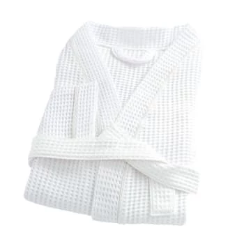 Linandelle Peignoirs Et Chaussons De Bain Peignoir Nid D'abeille En Coton Blanc S 7 Linandelle Peignoirs Et Chaussons De Bain Peignoir Nid D'abeille En Coton Blanc S – Image 5