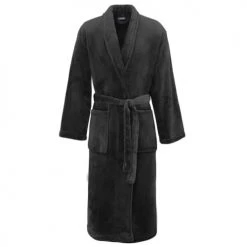 Sensei Maison Peignoirs Et Chaussons De Bain Peignoir Polaire Anthracite L