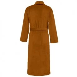 Sensei Maison Peignoirs Et Chaussons De Bain Peignoir Polaire Brique S -Gants de toilette Soldes peignoir polaire brique s 1