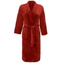 Sensei Maison Peignoirs Et Chaussons De Bain Peignoir Polaire Anthracite L -Gants de toilette Soldes peignoir polaire cardinal l 7