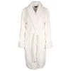 Sensei Maison Peignoirs Et Chaussons De Bain Peignoir Polaire Col Façon Fourrure Ecru M -Gants de toilette Soldes peignoir polaire col facon fourrure ecru m
