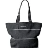 LeStoff France Accessoires Et Serviettes De Plage  Sac De Plage BIO Anthracite 45 X 38 Cm