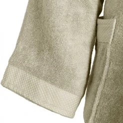 Sensei Maison Peignoirs Et Chaussons De Bain SENSOFT - Peignoir De Bain Mixte Ficelle M -Gants de toilette Soldes sensoft peignoir de bain mixte ficelle m 4