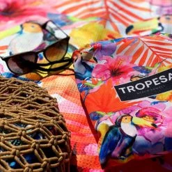 Tropesa Accessoires Et Serviettes De Plage  Serviette De Plage Anti Sable Et écologique 80x160 -Gants de toilette Soldes serviette de plage anti sable et ecologique 80x160 13