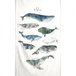 Juniqe Décoration De Jardin Serviette De Plage En éponge-velours En Blanc Ivoire & Bleu 90x180