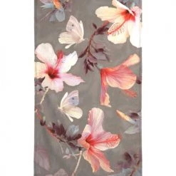 Juniqe Décoration De Jardin Serviette De Plage En éponge-velours En Blanc Ivoire & Marron 90x180