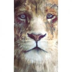 Juniqe Décoration De Jardin Serviette De Plage En éponge-velours En Blanc Ivoire & Marron 90x180