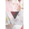Juniqe Décoration De Jardin Serviette De Plage En éponge-velours En Blanc Ivoire & Rose 90x180 -Gants de toilette Soldes serviette de plage en eponge velours en blanc ivoire rose 90x180 1