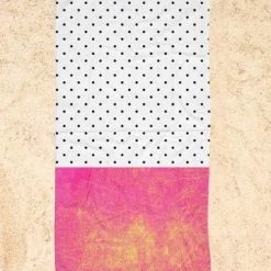 Juniqe Décoration De Jardin Serviette De Plage En éponge-velours En Blanc & Jaune 90x180 -Gants de toilette Soldes serviette de plage en eponge velours en blanc jaune 90x180 11