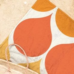 Juniqe Décoration De Jardin Serviette De Plage En éponge-velours En Blanc & Jaune 90x180 -Gants de toilette Soldes serviette de plage en eponge velours en blanc jaune 90x180 18