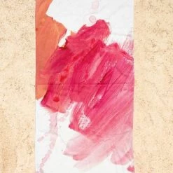 Juniqe Décoration De Jardin Serviette De Plage En éponge-velours En Blanc & Rose 90x180 -Gants de toilette Soldes serviette de plage en eponge velours en blanc rose 90x180 14