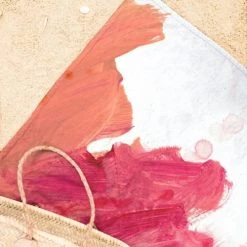 Juniqe Décoration De Jardin Serviette De Plage En éponge-velours En Blanc & Rose 90x180 -Gants de toilette Soldes serviette de plage en eponge velours en blanc rose 90x180 15