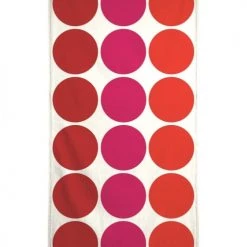 Juniqe Décoration De Jardin Serviette De Plage En éponge-velours En Blanc & Rose 90x180