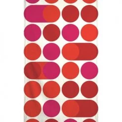 Juniqe Décoration De Jardin Serviette De Plage En éponge-velours En Blanc & Rose 90x180