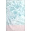 Juniqe Décoration De Jardin Serviette De Plage En éponge-velours En Bleu & Rose 90x180