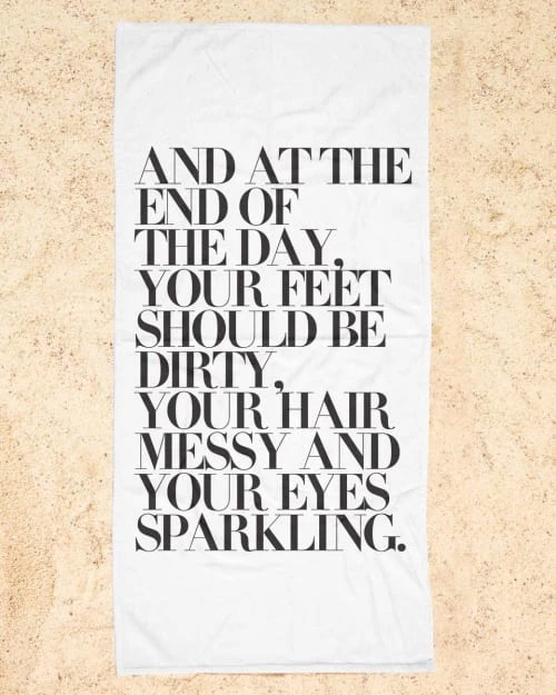 Juniqe Décoration De Jardin Serviette De Plage En éponge-velours En Multicolore 90x180 4 Juniqe Décoration De Jardin Serviette De Plage En éponge-velours En Multicolore 90x180 – Image 2