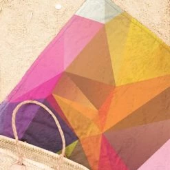 Juniqe Décoration De Jardin Serviette De Plage En éponge-velours En Multicolore 90x180 -Gants de toilette Soldes serviette de plage en eponge velours en multicolore 90x180 23