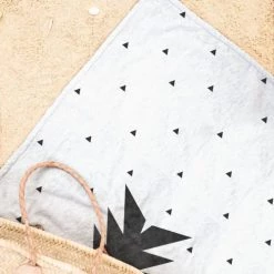 Juniqe Décoration De Jardin Serviette De Plage En éponge-velours En Multicolore 90x180 -Gants de toilette Soldes serviette de plage en eponge velours en multicolore 90x180 3