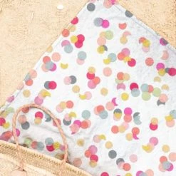 Juniqe Décoration De Jardin Serviette De Plage En éponge-velours En Multicolore 90x180 -Gants de toilette Soldes serviette de plage en eponge velours en multicolore 90x180 9