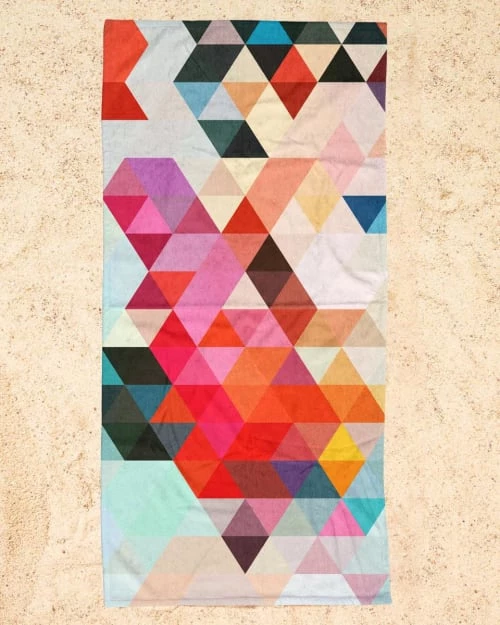 Juniqe Décoration De Jardin Serviette De Plage En éponge-velours En Multicolore & Rouge 90x180 3 Juniqe Décoration De Jardin Serviette De Plage En éponge-velours En Multicolore & Rouge 90x180