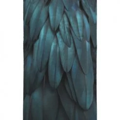 Juniqe Décoration De Jardin Serviette De Plage En éponge-velours En Noir & Vert 90x180