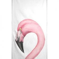 Juniqe Décoration De Jardin Serviette De Plage En éponge-velours En Rose 90x180