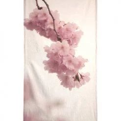 Juniqe Décoration De Jardin Serviette De Plage En éponge-velours En Rose 90x180