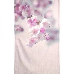 Juniqe Décoration De Jardin Serviette De Plage En éponge-velours En Rose 90x180