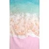 Juniqe Décoration De Jardin Serviette De Plage En éponge-velours En Rose & Turquoise 90x180 -Gants de toilette Soldes serviette de plage en eponge velours en rose turquoise 90x180 19