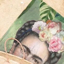 Juniqe Décoration De Jardin Serviette De Plage En éponge-velours En Rouge & Vert 90x180 -Gants de toilette Soldes serviette de plage en eponge velours en rouge vert 90x180 3