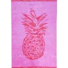 Le Comptoir De La Plage Accessoires Et Serviettes De Plage  Serviette De Plage éponge Velours Fuschia Catalina 90 X 170