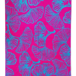 Le Comptoir De La Plage Accessoires Et Serviettes De Plage Serviette De Plage éponge Velours Jacquard Jinako Rose 140 X 180