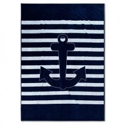 Le Comptoir De La Plage Accessoires Et Serviettes De Plage Serviette De Plage éponge Velours Jacquard Regatta 140x200 420g/m²