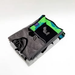 Le Comptoir De La Plage Accessoires Et Serviettes De Plage  Serviette De Plage éponge Velours Jacquard Santiago 100x175 470g/m² -Gants de toilette Soldes serviette de plage eponge velours jacquard santiago 100x175 470g m2 2