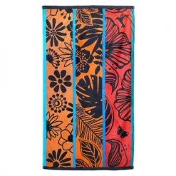 Le Comptoir De La Plage Accessoires Et Serviettes De Plage Serviette De Plage éponge Velours Jacquard Teresita 100x175 470g/m²