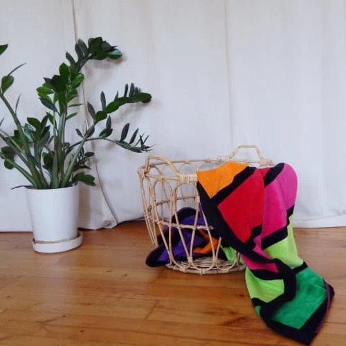 Le Comptoir De La Plage Accessoires Et Serviettes De Plage Serviette De Plage éponge Velours Muticlore Happy Fresh 100 X 175 5 Le Comptoir De La Plage Accessoires Et Serviettes De Plage Serviette De Plage éponge Velours Muticlore Happy Fresh 100 X 175 – Image 3