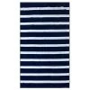 Le Comptoir De La Plage Accessoires Et Serviettes De Plage  Serviette De Plage éponge Velours Transat Navy 100x175 470g/m²