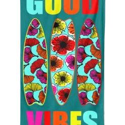 Le Comptoir De La Plage Accessoires Et Serviettes De Plage  Serviette Imprimée Doska Multicolore 90 X 170