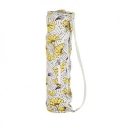 Gants de toilette Soldes -Gants de toilette Soldes tapis et sac yoga imprime fleurs beiges noires et jaunes 61x170 1000 16 8 200293 2